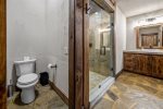 SCCR Misty Trail Lakehouse: Lower-Level Master Bathroom